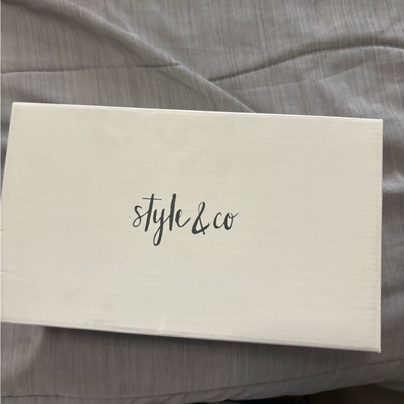 Style & Co Women’s Chickaaf Taupe MC Size 9.5M 2020 Brown Heels NEW - Picture 15 of 16